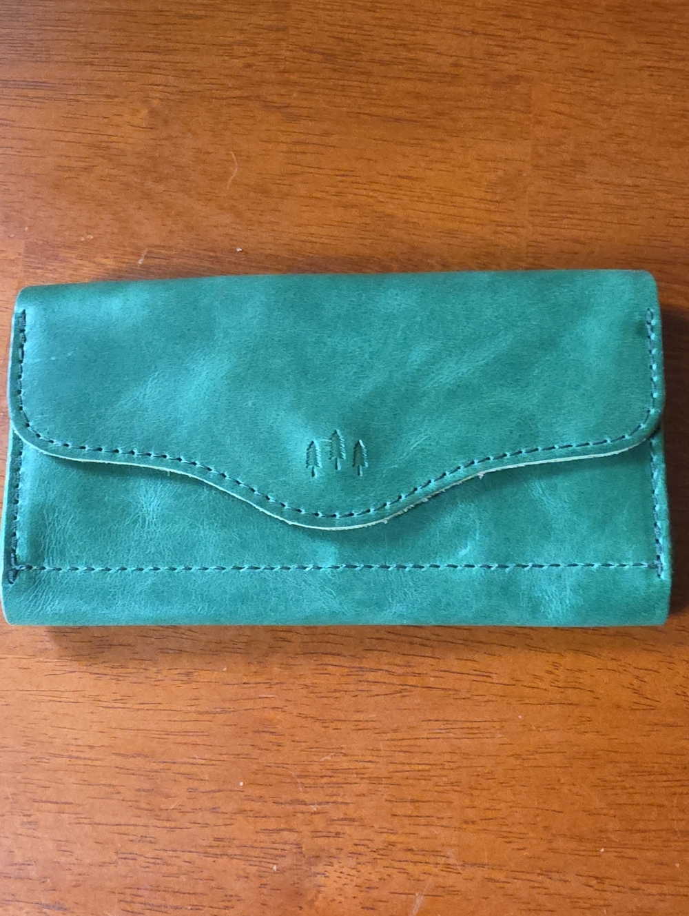 Portland Leather Goods Large Bozeman Wallet - Cowboy Mint